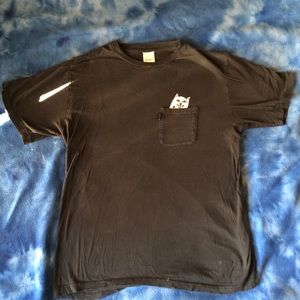 COPY - RIPNDIP Lord Nermal Black Pocket Tee